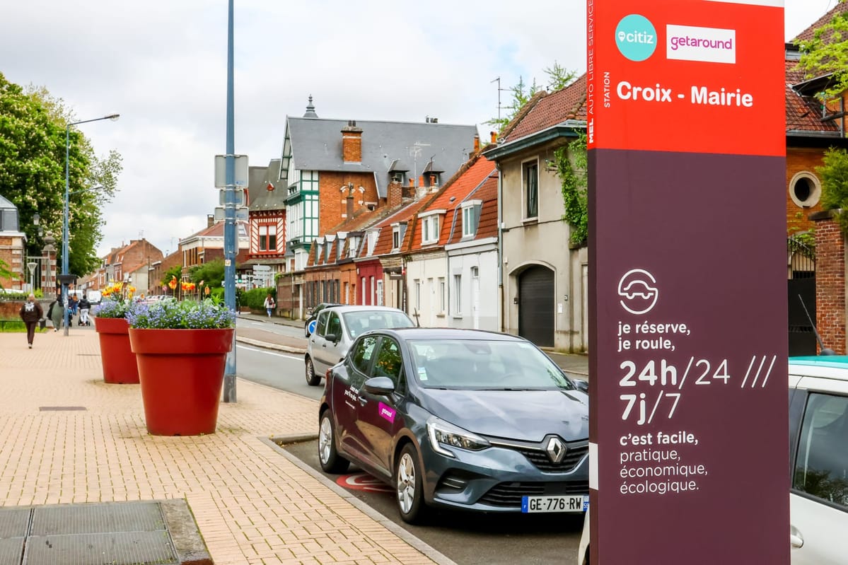 Getaround location de voiture autopartage MEL ville Lille Collectivités